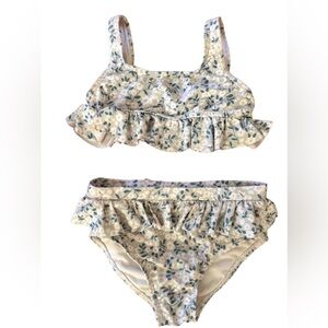 Tiny Tribe Floral Ruffle Bikini Set